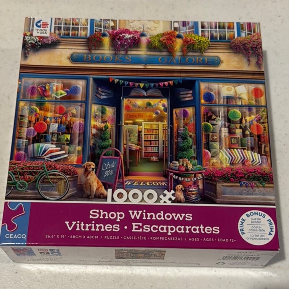 Ceaco 1000 Piece Puzzle - Books Galore